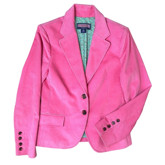 Vineyard Vines Jackets & Blazers - VINEYARD VINES BY SHEP & IAN PINK CORDUROY BLAZER.